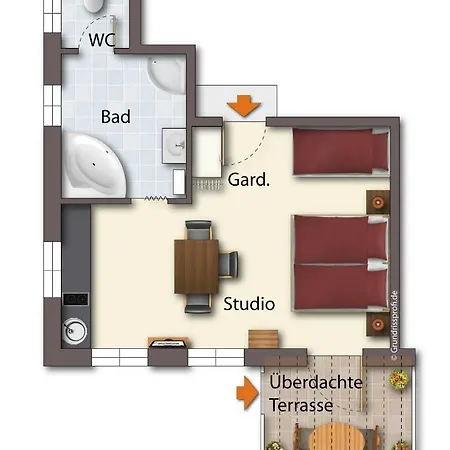Appartementhaus Grill * שטרובל